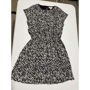 Evereve Black And White Shift Dress Size S Women's W/ Pockets
